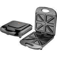 Michelino XXL Sandwichmaker 1400 W - Antihaftbeschichtung, Schwarz