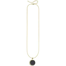 aniston jewelry & watches Kette mit Anhänger Silber 925 schwarz