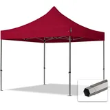 TOOLPORT Faltpavillon 3 x 3 m rot