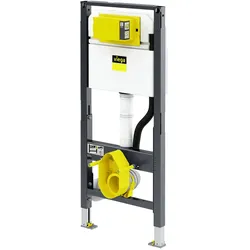 Viega Prevista Dry-WC-Element mit Dusch-WC-Anschluss Modell 8521 Anschluss 112 cm