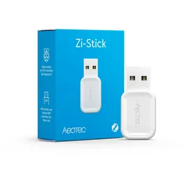Aeotec Zi-Stick Zigbee Smart Home Assistant, Zigbee2MQTT, Open HAB | IOBROKER | NodeRed | Home Stick, Weiss