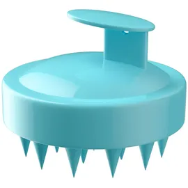 Intirilife Kopfhaut Massagebürste aus Silikon in Blau | Gr.: onesize