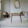 Tikamoon Schreibtisch Elena Teakholz massiv / Beige