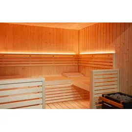 Harvia Variant View Large Sauna Saunakabine aus Fichte ca. 206 x 203 x 201 cm