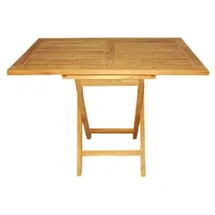 Lex Gartentisch Klapptisch 110 x 70 x 75 cm Teak
