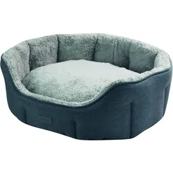 NOBBY Komfort Bett oval LICA Komfort Bett oval LICA grau 55 x 50 x 21 cm