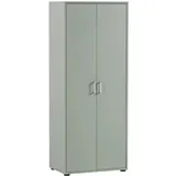 MÖBELPARTNER PROREGAL Aktenschrank Fox Tall HxBxT 164 x 65 x 41 cm 2 Flügeltüren Pistazie