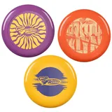Wham O Wham-O Frisbee 3er Pack Flugscheibe, 25.27 cm für Kinder ab 5 Jahren - 130g