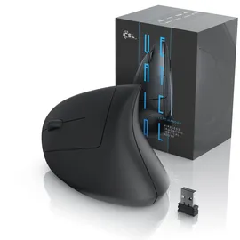 CSL Ergonomische Maus schwarz