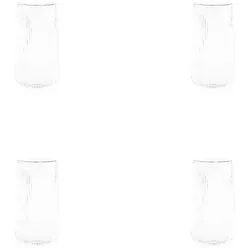 Glas Set Stripe Riffel Longdrink-Glas