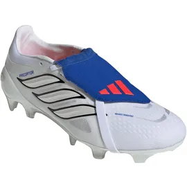 adidas Predator Pro FG Herren Cloud White/Zero Metallic/Royal Blue 48 2/3