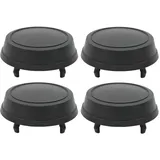 SANSHAOS 4 Stück Auto Radnabenkappen für Ford Transit Mk4 Mk5 Mk6 Mk7 (1991-2014),Nabendeckel Felgendeckel Wasserdicht Staubdicht Radmittenabdeckung für Dekoration von Automobilen Rad
