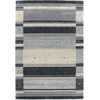 Wollteppich »Gabbeh Teppich Dubai«, rechteckig, grau