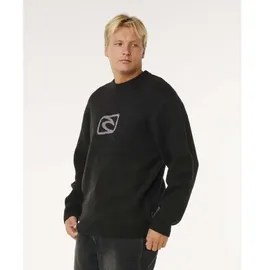 Rip Curl Inner Visions Knit Crew Schwarz L