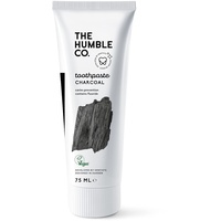 The Humble Co. Humble Natural Toothpaste - Zahnpasta - with fluoride- mit Fluorid - Charcoal - Aktivkohle 75 ml