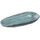 APS CANCUN Teller 34 x 15,5 cm türkis/braun