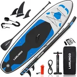 Rolimate SUP Board Paddle Board Dickes Stand Up Paddling SUP Board Set für Sport Rudern/Rucksack/Spule Leine/Leash/Mobiles Wasserdichtes Gehäuse
