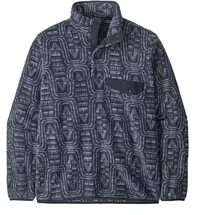 Patagonia Lightweight Synch Snap-T Fleecepullover Blau S