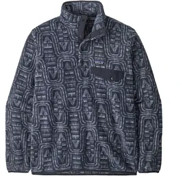 Patagonia Lightweight Synch Snap-T Fleecepullover Blau S
