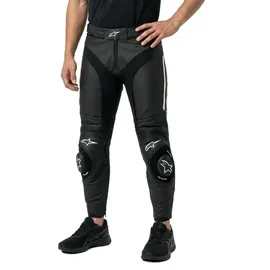 Alpinestars Missile V3 Lederhose - schwarz-weiß - 56