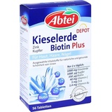 Abtei Kieselerde Biotin Plus Depot Tabletten 56 St.