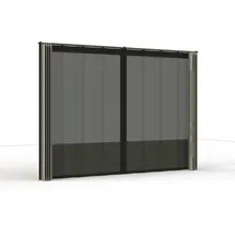 Siena Garden Seitenwand-Set für Pavillon 3 x 3 m Silber