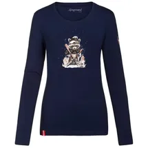 ALMGWAND 1928 Trauneralm Damen Longsleeve, blau - L