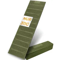 AceCamp AceCamp® Faltbare Isomatte Grün – Thermomatte Camping, 186 × 56 cm