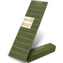 AceCamp AceCamp® Faltbare Isomatte Grün – Thermomatte Camping, 186 × 56 cm