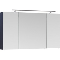 Spiegelschrank MARLIN "3040" Schränke Gr. B/H/T: 120 cm x 74 cm x 20 cm, 3 St., grau (anthrazit) Bad-Spiegelschränke