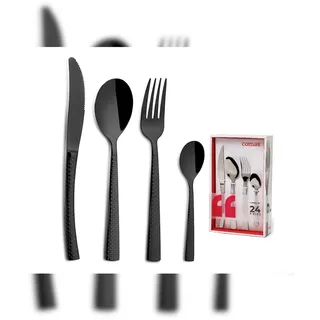 Comas 24 Stück Model Hidraulic 18% 3Mm. Satin Black X 1 Pack