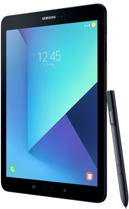 Samsung Galaxy Tab S3 SM-T825 LTE, schwarz Tablet-PC - 24,6 cm (9,7 Zoll) - 4 GB - Qualcomm Snapdragon 820 Quad-Core 2,15 GHz Prozessor - 32 GB - A...