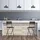 Relaxdays Barhocker klappbar 44 x 115 x 63 cm Braun