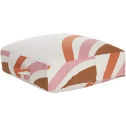Pouf TEMARA Baumwolle Bunt 50 cm 50 cm 20 cm