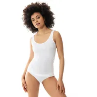 MEY Noblesse Classic Cami-Top Weiß Baumwolle 40 Damen