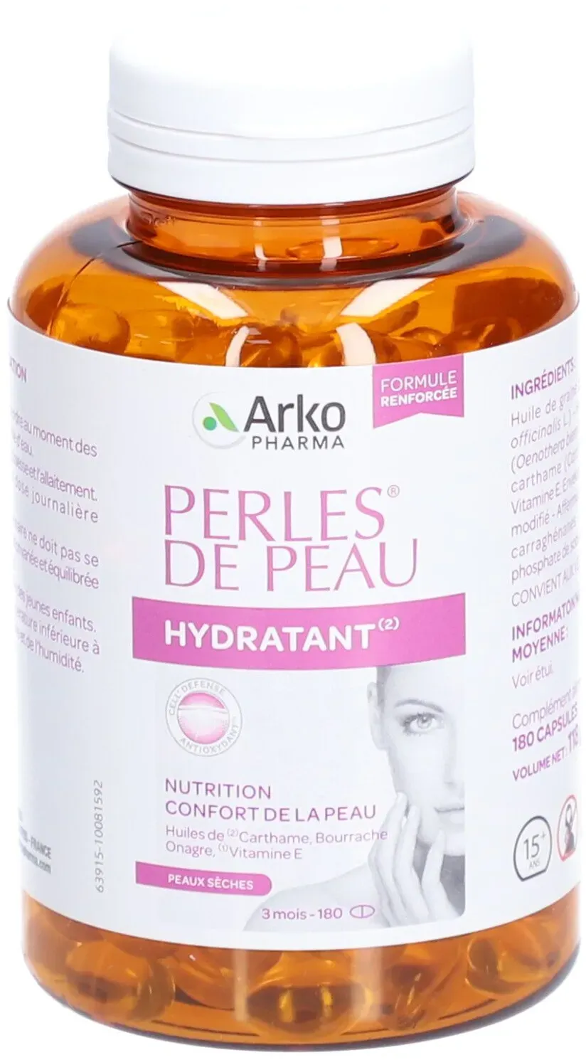 Arkopharma Perles de Peau® Hydratant 180 g capsule(s)