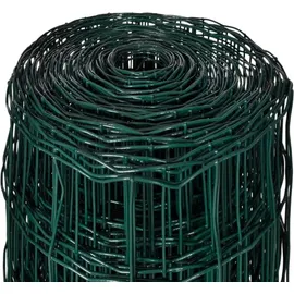 vidaXL Maschendrahtzaun 10 x 1,2 m grün