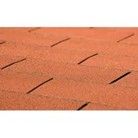 Weka Dachschindeln rechteckig Rot