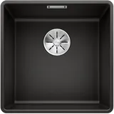 Blanco Subline 400-F InFino Becken mittig schwarz (525988)
