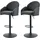 Hela Barhocker HOLLY 51,5 x 96 x 53 cm Grau/Schwarz