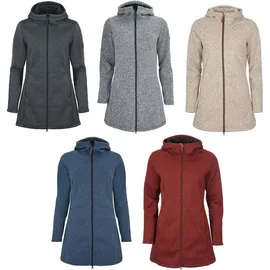 Elkline Morning Dew - Fleecemantel, Größe:48, Farbe:khaki-khaki - Schwarz - 48