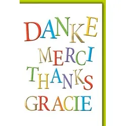 Danke Karte 41895 Schrift