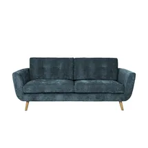 Soho Einzelcouch Flachgewebe 1-Sitzer Beige