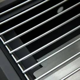 Outsunny Tischgrill Gasgrill Schwarz