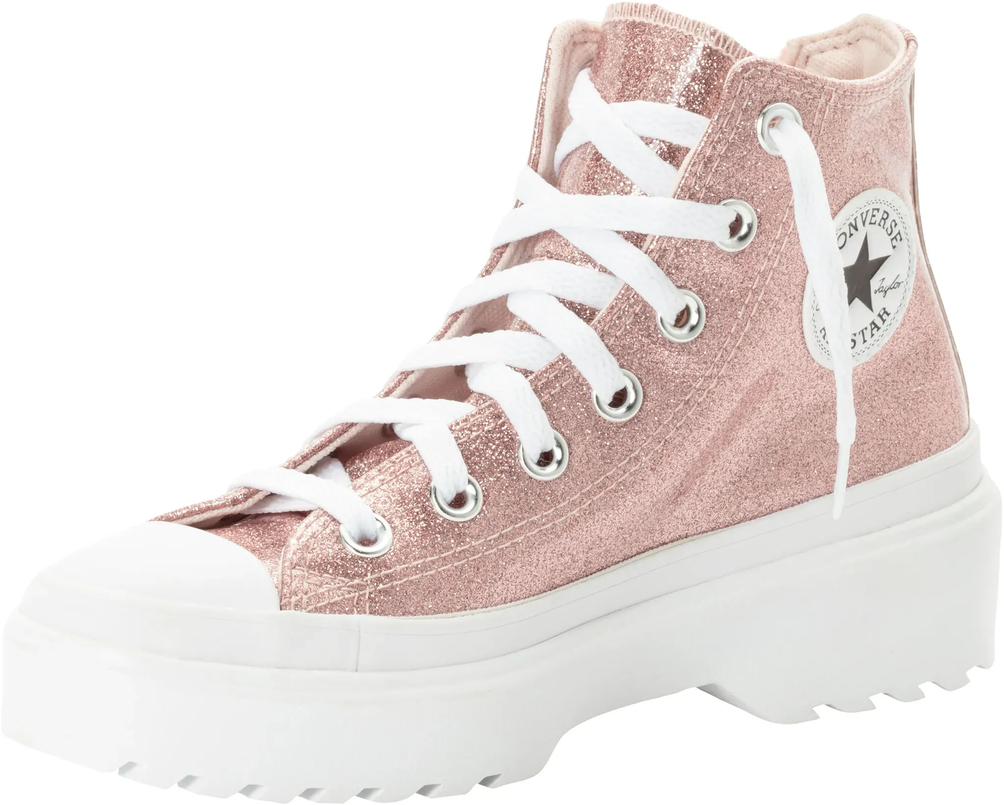 Converse Sneaker »CHUCK TAYLOR ALL STAR LUGGED GLITTER« Converse BLUSH HUSH/WHITE/BLUSH HUSH 30