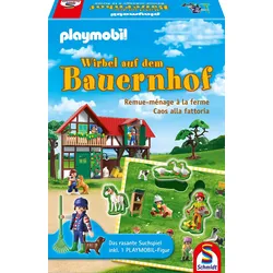 Schmidt 40593 - Playmobil  - Suchspiel »Wirbel auf dem Bauernhof«