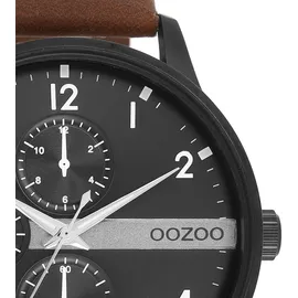 Oozoo Herren Armbanduhr Timepieces Analog Metall braun UOC11307 | Braun