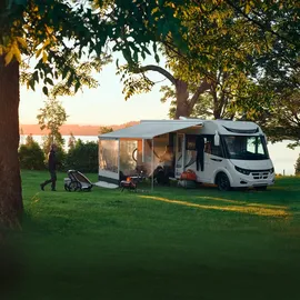 Thule Rain Blocker G2 Seitenwand 200 cm Grau