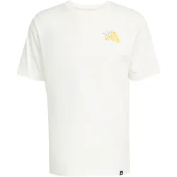 Adidas Grafik-T-Shirt mit Grilled Cheese Sandwich-Motiv - weiss M
