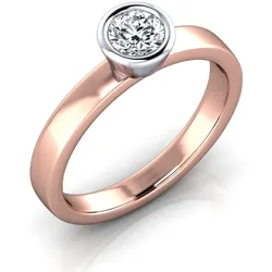 Verlobungsring VR29 750er Rot-/Weiflgold - 7947